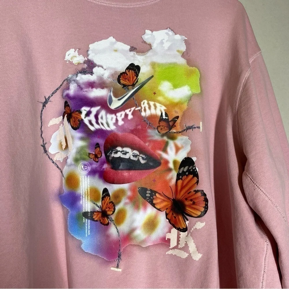Nike Men’s Happy Air Crewneck Sweatshirt Size Large